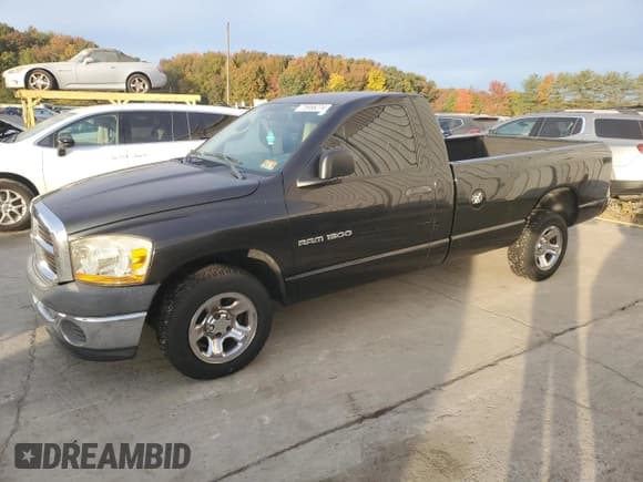 ✅ 2006 Dodge 1500 ST • VIN: 1D7HA16K86J231459 • Лот: 75958274. Опубликован ранее на Copart с пробегом 191 390 миль. Бесплатный доступ к архиву аукционных продаж из США и подробный отчёт об истории автомобиля на DreamBid. Изображение 1.