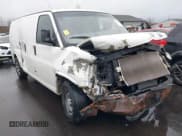 ✅ 2008 Chevrolet Express Cargo • VIN: 1GCFG15X981138949 • Лот: 43794665. Опубликован ранее на IAAI с пробегом 216 089 миль. Бесплатный доступ к архиву аукционных продаж из США и подробный отчёт об истории автомобиля на DreamBid. Изображение 1.