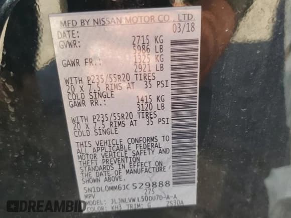 ✅ 2018 Infiniti QX60 • VIN: 5N1DL0MM6JC529888 • Лот: 86263775. Опубликован ранее на Copart с пробегом 164 396 миль. Бесплатный доступ к архиву аукционных продаж из США и подробный отчёт об истории автомобиля на DreamBid. Изображение 13.