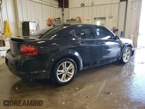 ✅ 2013 Dodge Avenger SE V6 • VIN: 1C3CDZAG8DN717745 • Лот: 43258295. Опубликован ранее на Copart с пробегом 95 423 миль. Бесплатный доступ к архиву аукционных продаж из США и подробный отчёт об истории автомобиля на DreamBid. Изображение 3.