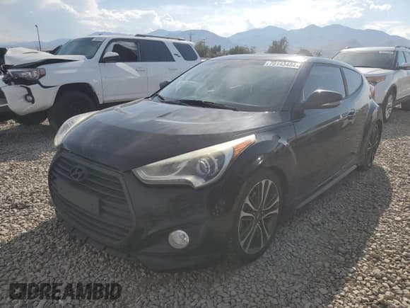 ✅ 2016 Hyundai Veloster Turbo • VIN: KMHTC6AE6GU291118 • Lot: 70143484. Wystawiony na Copart z przebiegiem 124 387 mil. Bezpłatny archiwum sprzedaży aukcyjnych z USA i szczegółowy raport historii pojazdu na DreamBid. Zdjęcie 1.