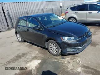 ✅ 2019 Volkswagen Golf S • VIN: 3VWG57AU5KM029940 • Lot: 43358635. Wystawiony na IAAI z przebiegiem 58 406 mil. Bezpłatny archiwum sprzedaży aukcyjnych z USA i szczegółowy raport historii pojazdu na DreamBid. Zdjęcie 1.