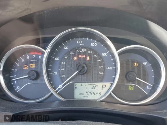 ✅ 2014 Toyota Corolla LE Eco • VIN: 5YFBPRHE9EP081828 • Lot: 42452622. Wystawiony na IAAI z przebiegiem 109 529 mil. Bezpłatny archiwum sprzedaży aukcyjnych z USA i szczegółowy raport historii pojazdu na DreamBid. Zdjęcie 7.