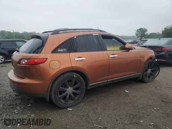 ✅ 2003 Infiniti FX Options • VIN: JNRBS08WX3X402115 • Lot: 60495435. Listed on Copart with 214,983 mi. Free auction sales archive from the USA and detailed vehicle history report at DreamBid. Image 3.