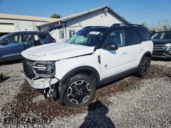 ✅ 2021 Ford Bronco Sport Outer Banks • VIN: 3FMCR9C66MRA92675 • Lot: 82110535. Listed on Copart with 45,911 mi. Free auction sales archive from the USA and detailed vehicle history report at DreamBid. Image 1.