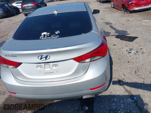 ✅ 2014 Hyundai Elantra Sport • VIN: KMHDH4AH2EU151729 • Lot: 43130523. Listed on IAAI with 100,034 mi. Free auction sales archive from the USA and detailed vehicle history report at DreamBid. Image 16.