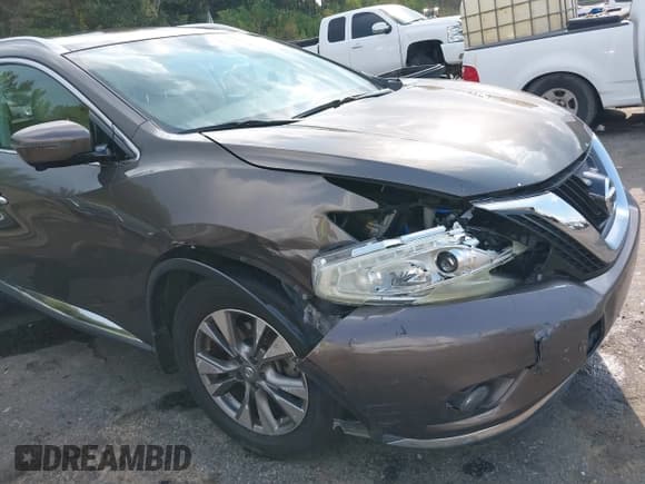 ✅ 2016 Nissan Murano S • VIN: 5N1AZ2MG0GN104851 • Lot: 43222780. Listed on IAAI with 144,457 mi. Free auction sales archive from the USA and detailed vehicle history report at DreamBid. Image 6.