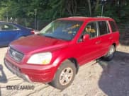 ✅ 2003 Honda Pilot EX • VIN: 2HKYF18683H565748 • Lot: 42943986. Listed on IAAI with 195,363 mi. Free auction sales archive from the USA and detailed vehicle history report at DreamBid. Image 2.