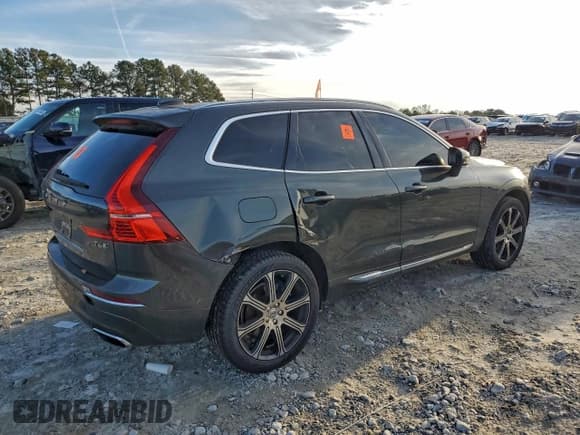 ✅ 2020 Volvo XC60 Inscription • VIN: YV4A22RL9L1576527 • Lot: 94459275. Listed on Copart with 36,955 mi. Free auction sales archive from the USA and detailed vehicle history report at DreamBid. Image 3.