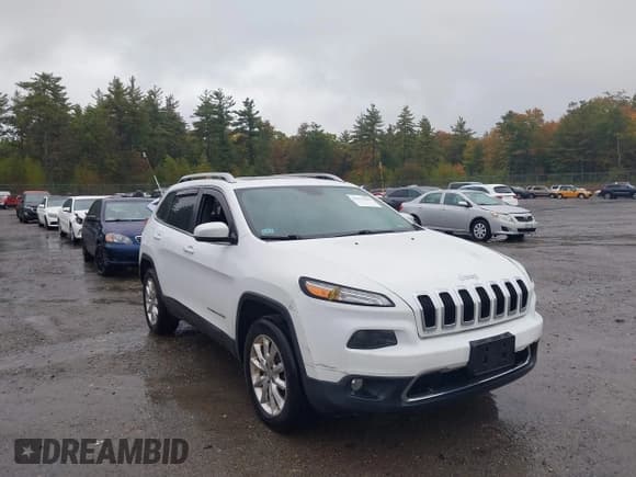 ✅ 2016 Jeep Cherokee Limited • VIN: 1C4PJMDB2GW199641 • Лот: 43313969. Опубликован ранее на IAAI с пробегом 163 867 миль. Бесплатный доступ к архиву аукционных продаж из США и подробный отчёт об истории автомобиля на DreamBid. Изображение 1.