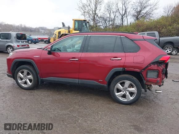 ✅ 2019 Toyota RAV4 Hybrid Limited • VIN: 2T3DWRFV7KW022034 • Lot: 43729520. Listed on IAAI with 36,321 mi. Free auction sales archive from the USA and detailed vehicle history report at DreamBid. Image 15.
