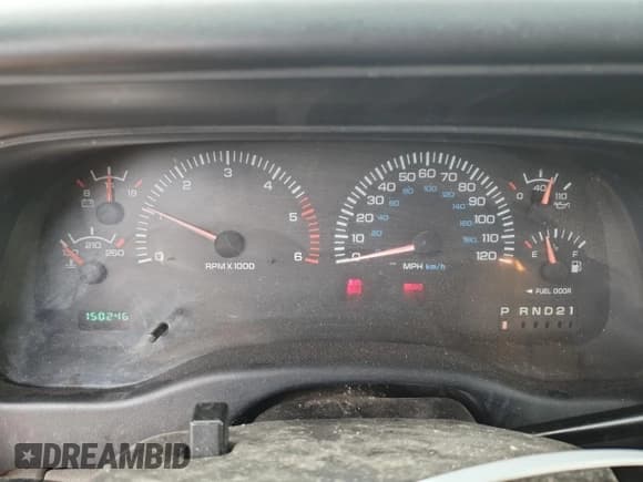 ✅ 1999 Dodge Dakota SLT • VIN: 1B7GL22X4XS193831 • Lot: 54602285. Listed on Copart with 150,246 mi. Free auction sales archive from the USA and detailed vehicle history report at DreamBid. Image 9.