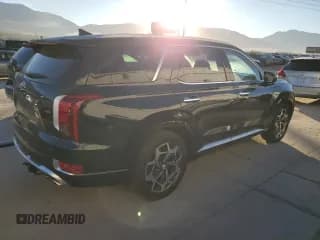 ✅ 2021 Hyundai Palisade Calligraphy • VIN: KM8R7DHE2MU293954 • Лот: 77094524. Опубликован ранее на Copart с пробегом 63 772 миль. Бесплатный доступ к архиву аукционных продаж из США и подробный отчёт об истории автомобиля на DreamBid. Изображение 3.