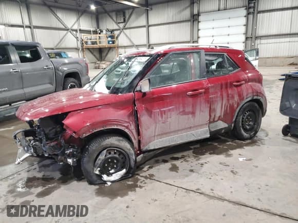 ✅ 2024 Hyundai Venue Limited • VIN: KMHRC8A36RU327025 • Lot: 88436455. Listed on Copart with 26,542 mi. Free auction sales archive from the USA and detailed vehicle history report at DreamBid. Image 1.