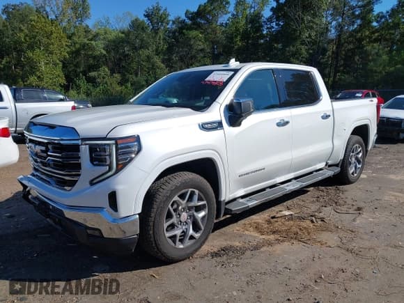 ✅ 2025 GMC Sierra 1500 SLT • VIN: 3GTUUDED3SG258228 • Лот: 43404808. Опубликован ранее на IAAI с пробегом 4 609 миль. Бесплатный доступ к архиву аукционных продаж из США и подробный отчёт об истории автомобиля на DreamBid. Изображение 2.