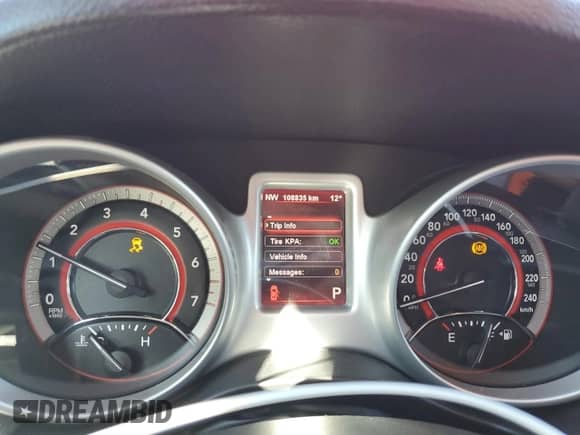 2012 Dodge Journey SXT с VIN 3C4PDCCG6CT364508, выставлен на аукционе Copart как лот 69185285 с пробегом 108 835 миль миль и Чистый • Clean title. История ставок и продаж доступна на DreamBid. Изображение 9.