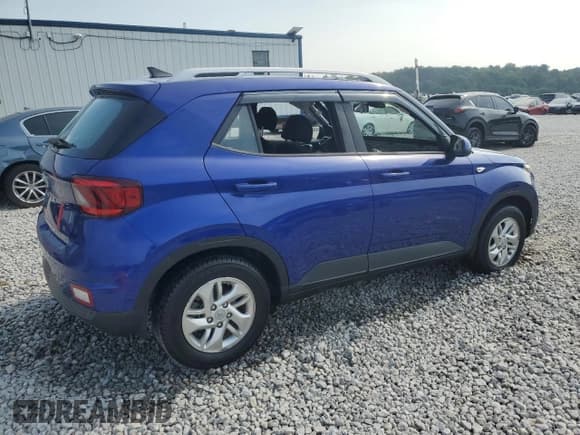 ✅ 2020 Hyundai Venue SEL • VIN: KMHRC8A37LU032104 • Lot: 62115935. Listed on Copart with Not provided. Free auction sales archive from the USA and detailed vehicle history report at DreamBid. Image 3.