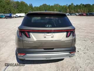 2025 Hyundai Tucson SEL Convenience with VIN KM8JCDD15SU247947, listed as a Copart auction lot 84752035 with Not provided miles and Salvage title. Bid and sale history available at DreamBid. Image 6.