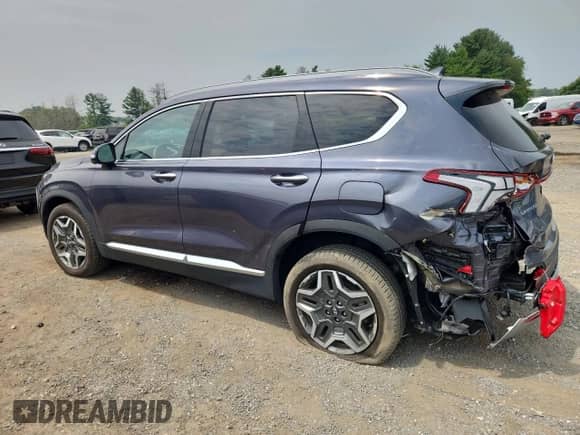 2023 Hyundai Santa Fe Limited с VIN KM8S7DA23PU065595, выставлен на аукционе Copart как лот 67422805 с пробегом 27 606 миль миль и Списание • Salvage title. История ставок и продаж доступна на DreamBid. Изображение 2.