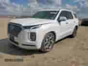 2021 Hyundai Palisade Calligraphy с VIN KM8R7DHE8MU300633, выставлен на аукционе Copart как лот 82367495 с пробегом 72 813 миль миль и Списание • Salvage title. История ставок и продаж доступна на DreamBid. Изображение 1.
