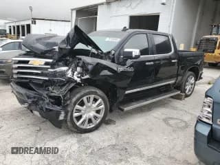 ✅ 2023 Chevrolet Silverado 1500 High Country • VIN: 2GCUDJED3P1140999 • Lot: 79765654. Wystawiony na Copart z przebiegiem 18 290 mil. Bezpłatny archiwum sprzedaży aukcyjnych z USA i szczegółowy raport historii pojazdu na DreamBid. Zdjęcie 1.