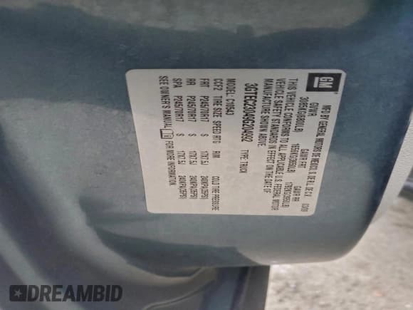 ✅ 2009 GMC Sierra 1500 SLE • VIN: 3GTEC23049G204992 • Lot: 94474805. Listed on Copart with 112,699 mi. Free auction sales archive from the USA and detailed vehicle history report at DreamBid. Image 13.