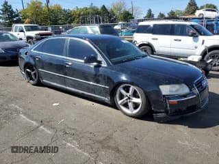 ✅ 2008 Audi A8 4.2L • VIN: WAUMV94E88N014205 • Лот: 72784744. Опубликован ранее на Copart с пробегом 115 503 миль. Бесплатный доступ к архиву аукционных продаж из США и подробный отчёт об истории автомобиля на DreamBid. Изображение 4.