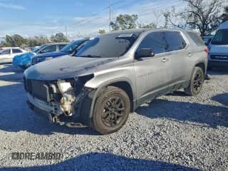 ✅ 2020 Chevrolet Traverse LS • VIN: 1GNERFKWXLJ203015 • Lot: 93888405. Listed on Copart with 76,012 mi. Free auction sales archive from the USA and detailed vehicle history report at DreamBid. Image 1.