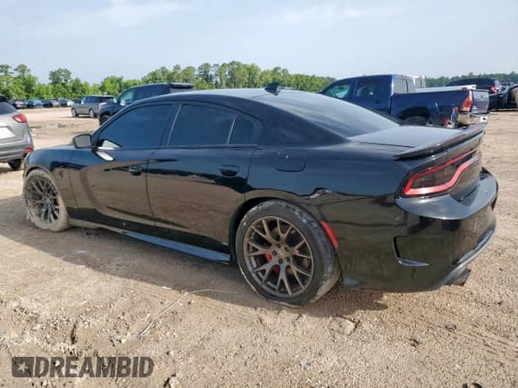 2015 Dodge Charger SRT Hellcat z VIN 2C3CDXL92FH816222, wystawiony jako Copart lot #61643615 z przebiegiem 110 998 mil mil oraz Szkoda całkowita • Salvage title. Historia ofert i sprzedaży dostępna na DreamBid. Obrazek 2.