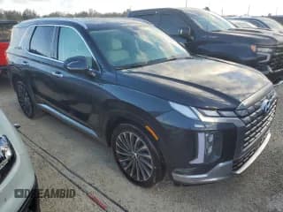 ✅ 2024 Hyundai Palisade Calligraphy • VIN: KM8R7DGE9RU653990 • Лот: 75337794. Опубликован ранее на Copart с пробегом 14 613 миль. Бесплатный доступ к архиву аукционных продаж из США и подробный отчёт об истории автомобиля на DreamBid. Изображение 4.