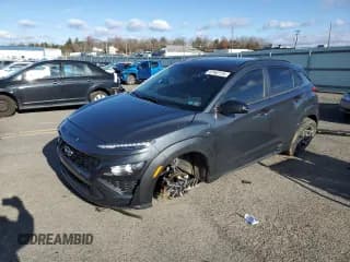 ✅ 2023 Hyundai Kona N Line • VIN: KM8K3CA34PU933294 • Лот: 87462124. Опубликован ранее на Copart с пробегом 18 901 миль. Бесплатный доступ к архиву аукционных продаж из США и подробный отчёт об истории автомобиля на DreamBid. Изображение 1.