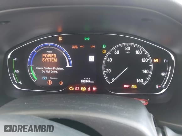 ✅ 2019 Honda Accord EX-L • VIN: 1HGCV3F59KA015906 • Лот: 42493549. Опубликован ранее на IAAI с пробегом 90 949 миль. Бесплатный доступ к архиву аукционных продаж из США и подробный отчёт об истории автомобиля на DreamBid. Изображение 7.