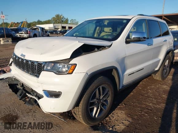 ✅ 2020 Jeep Grand Cherokee Limited • VIN: 1C4RJFBG7LC173213 • Lot: 43405326. Listed on IAAI with 66,212 mi. Free auction sales archive from the USA and detailed vehicle history report at DreamBid. Image 2.