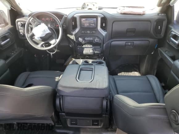 2022 Chevrolet Silverado 1500 Work Truck with VIN 3GCUDAED8NG568281, listed as a Copart auction lot 67176993 with 24,606 mi miles and Salvage title. Bid and sale history available at DreamBid. Image 8.