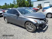 ✅ 2014 Infiniti Q50 Premium • VIN: JN1BV7AP2EM670957 • Lot: 59390435. Listed on Copart with 107,625 mi. Free auction sales archive from the USA and detailed vehicle history report at DreamBid. Image 4.