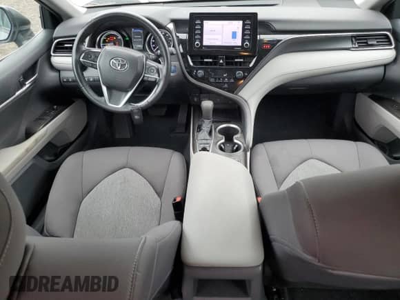 2023 Toyota Camry Hybrid LE with VIN 4T1C31AK1PU606741, listed as a Copart auction lot 67501805 with 37,083 mi miles and Salvage title. Bid and sale history available at DreamBid. Image 8.