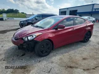 2012 Hyundai Elantra GLS with VIN KMHDH4AE8CU377941, listed as a Copart auction lot 64216495 with 171,687 mi miles and Non repairable. Bid and sale history available at DreamBid. Image 1.