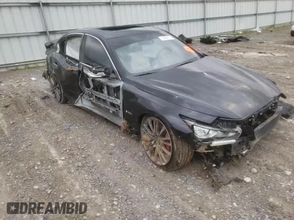 ✅ 2020 Infiniti Q50 Red Sport 400 • VIN: JN1FV7AP6LM630007 • Lot: 52964315. Listed on Copart with Not provided. Free auction sales archive from the USA and detailed vehicle history report at DreamBid. Image 11.