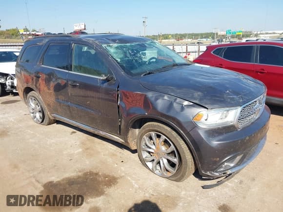 ✅ 2017 Dodge Durango SXT • VIN: 1C4RDHAG5HC906659 • Lot: 43447815. Listed on IAAI with 178,887 mi. Free auction sales archive from the USA and detailed vehicle history report at DreamBid. Image 1.
