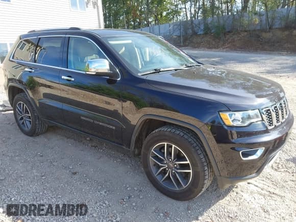 ✅ 2019 Jeep Grand Cherokee Limited • VIN: 1C4RJFBG8KC782406 • Lot: 43351121. Listed on IAAI with 61,725 mi. Free auction sales archive from the USA and detailed vehicle history report at DreamBid. Image 1.