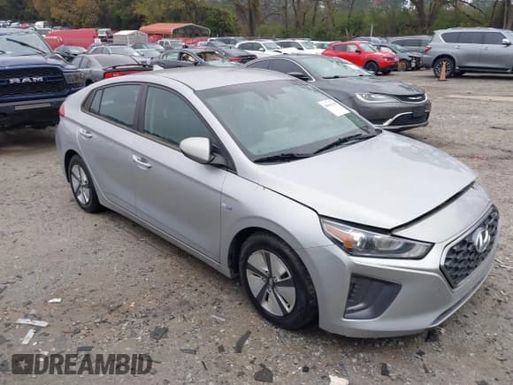 ✅ 2020 Hyundai Ioniq Blue • VIN: KMHC65LC2LU225981 • Lot: 40965219. Wystawiony na IAAI z przebiegiem 55 000 mil. Bezpłatny archiwum sprzedaży aukcyjnych z USA i szczegółowy raport historii pojazdu na DreamBid. Zdjęcie 1.