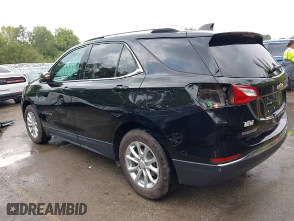 2018 Chevrolet Equinox LT z VIN 2GNAXJEV0J6142715, wystawiony jako IAAI lot #43262312 z przebiegiem 57 864 mil mil oraz . Historia ofert i sprzedaży dostępna na DreamBid. Obrazek 3.