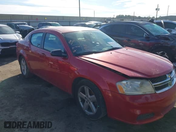 ✅ 2013 Dodge Avenger SE • VIN: 1C3CDZAB3DN625964 • Lot: 41199648. Wystawiony na IAAI z przebiegiem 173 355 mil. Bezpłatny archiwum sprzedaży aukcyjnych z USA i szczegółowy raport historii pojazdu na DreamBid. Zdjęcie 1.