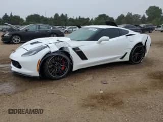 2015 Chevrolet Corvette Z06 3LZ с VIN 1G1YT2D61F5601734, выставлен на аукционе Copart как лот 59404015 с пробегом 4 383 миль миль и Списание • Salvage title. История ставок и продаж доступна на DreamBid. Изображение 1.