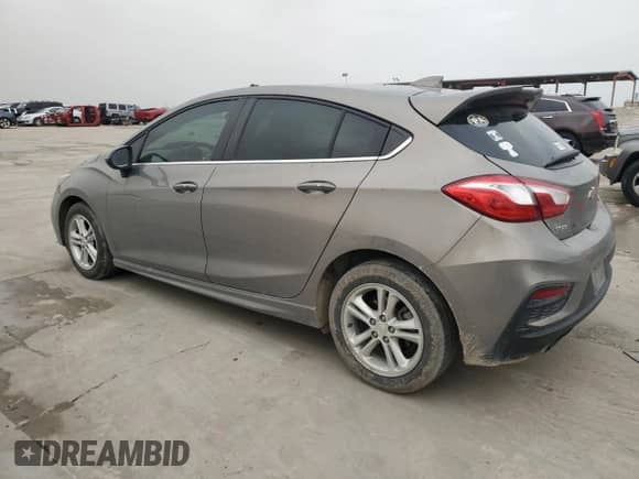 2018 Chevrolet Cruze LT with VIN 3G1BD6SM0JS604909, listed as a Copart auction lot 47949895 with 185,229 mi miles and Salvage title. Bid and sale history available at DreamBid. Image 2.
