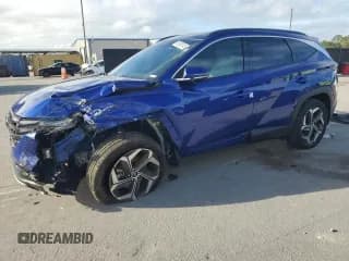 ✅ 2023 Hyundai Tucson Limited • VIN: 5NMJECAE2PH242204 • Lot: 85909745. Listed on Copart with 21,586 mi. Free auction sales archive from the USA and detailed vehicle history report at DreamBid. Image 1.