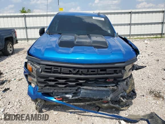 2022 Chevrolet Silverado 1500 Custom Trail Boss with VIN 3GCPDCED8NG613826, listed as a Copart auction lot 60662685 with 88,221 mi miles and Non repairable. Bid and sale history available at DreamBid. Image 5.