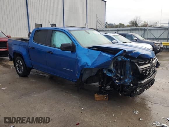 ✅ 2022 Chevrolet Colorado 4WD Z71 • VIN: 1GCGTDEN5N1323978 • Lot: 90307725. Listed on Copart with 45,503 mi. Free auction sales archive from the USA and detailed vehicle history report at DreamBid. Image 4.