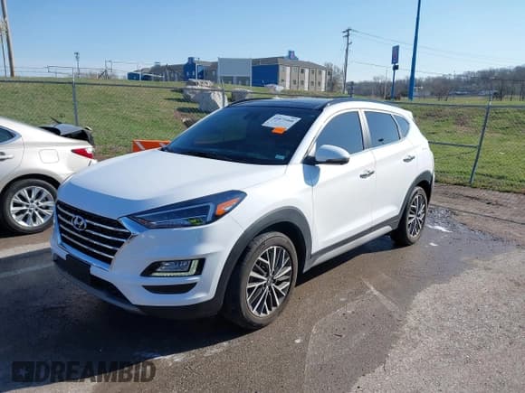 ✅ 2021 Hyundai Tucson Ultimate • VIN: KM8J3CAL6MU323503 • Lot: 41871068. Wystawiony na IAAI z przebiegiem 36 248 mil. Bezpłatny archiwum sprzedaży aukcyjnych z USA i szczegółowy raport historii pojazdu na DreamBid. Zdjęcie 2.
