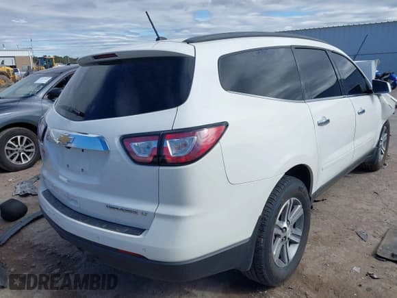 ✅ 2015 Chevrolet Traverse LT • VIN: 1GNKVHKD6FJ263161 • Lot: 43546841. Listed on IAAI with 167,640 mi. Free auction sales archive from the USA and detailed vehicle history report at DreamBid. Image 4.